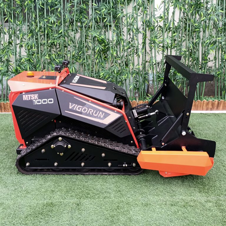Top 3 radio controlled track-mounted dyke grass cutting machine manufacturers in China